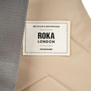 Roka Willesden B Large Recycled Nylon Scooter Bag - Sand Beige