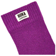 Roka Wimbledon Crew Socks - Mulberry Purple