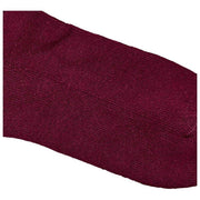 Roka Windsor Solid Crew Socks  - Plum Burgundy