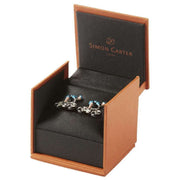 Simon Carter Cyclist Cufflinks - Blue