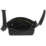 Smith and Canova Portrait Nylon Crossbody Bag - Black