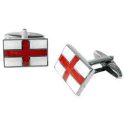 Sophos St George Flag Cufflinks - White/Red