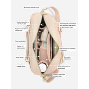 Stackers Handbag - Blush/Gold