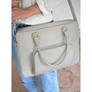 Stackers Laptop Bag - Taupe