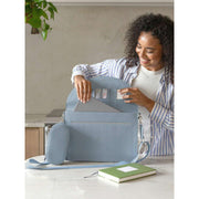 Stackers Sleek Laptop and Cable Tidy Bag - Dusky Blue