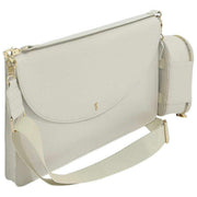 Stackers Sleek Laptop and Cable Tidy Bag - Oatmeal Cream