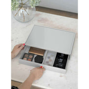 Stackers Supersize Drawer Makeup Organiser - Pebble Grey