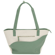 Stackers Wave Travel Tote Bag - Seafoam Green