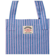 Superdry & Co Oxford Stripe Tote Bag - Broker Navy/Pink Stripe