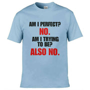 Teemarkable! Am I Perfect T-Shirt Light Blue / Small - 86-92cm | 34-36"(Chest)