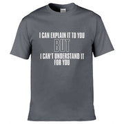 Teemarkable! Engineers Motto T-Shirt Dark Grey / Small - 86-92cm | 34-36"(Chest)