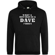 Teemarkable! What A Difference a Dave Makes Hoodie Black / Small - 96-101cm | 38-40"(Chest)