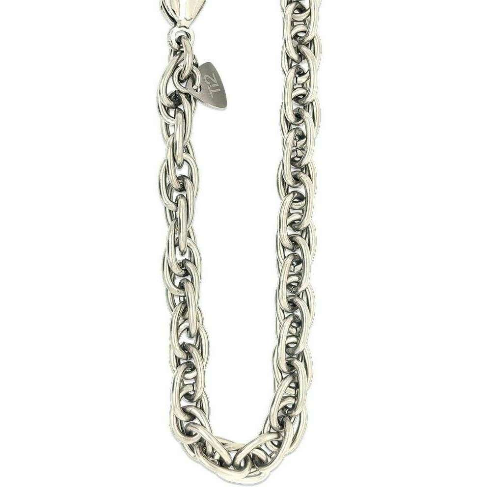 Ti Rope Chain Natural Silver Ti2 Titanium Rope Chain – KJ Beckett