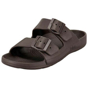 Totes SOLBOUNCE Bounce Buckle Sliders - Brown