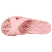 Totes SOLBOUNCE Bounce Cross Strap Sliders - Dusky Pink