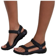 Totes SOLBOUNCE Riley Sport Sandals - Black