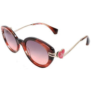 Vivienne Westwood Bianca Sunglasses - Gloss Orange Horn