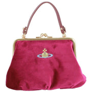 Vivienne Westwood Velvet Granny Frame Purse - Purple