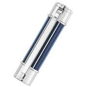 Waldmann Pens Commander 23 Rollerball Pen - Silver/Metallic Midnight Blue