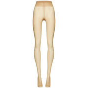 Wolford Individual Ultra Sheer 10 Denier Tights - Gobi Beige