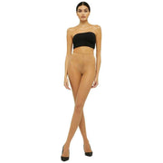 Wolford Individual Ultra Sheer 10 Denier Tights - Gobi Beige