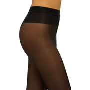 Wolford Neon Semi-Sheer 40 Denier Tights - Black