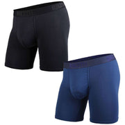 BN3TH 2-Pack Classic Branded Boxer Brief - Black/Navy