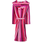 Bown of London Artisan Stripe Luxury Dressing Gown - Pink