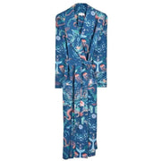 Bown of London Lightweight Dressing Gown - Ocean Treasure Blue