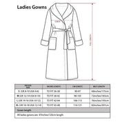 Bown of London Lightweight Dressing Gown - Ocean Treasure Blue