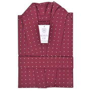 Bown of London Tosca Polka Dot Lightweight Dressing Gown - Red