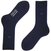 Burlington Bloomsbury Socks - Marine