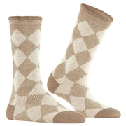 Burlington Dalston Socks - Beige Mel