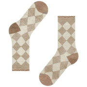 Burlington Dalston Socks - Beige Mel