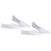 Burlington Everyday Invisible 2 Pack Socks - White