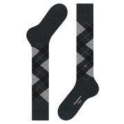 Burlington King Knee High Socks - New Grey