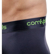 Comfyballs Performance Regular Boxer - Charcoal/Viper Green