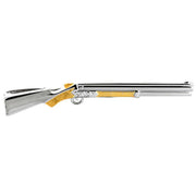 David Van Hagen 2-Tone Rifle Tie Slide - Silver/Gold