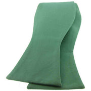 David Van Hagen Plain Satin Silk Bow Tie - Mint Green