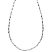 Elements Silver Bamboo Necklace - Silver