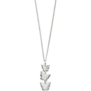 Elements Silver Butterfly Pendant - Silver