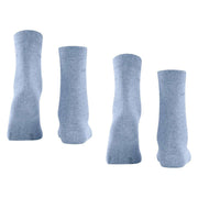 Esprit Basic Easy 2 Pack Socks - Jeans Blue