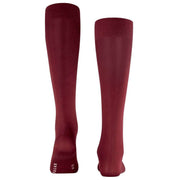 Falke Cotton Touch Knee High Socks - Burgundy