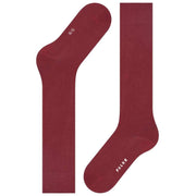 Falke Cotton Touch Knee High Socks - Burgundy