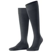 Falke Energizing Cotton Knee High Socks - Anthracite Grey