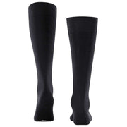 Falke Energizing Cotton Knee High Socks - Black