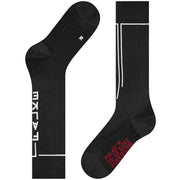 Falke Energizing Knee High Health Socks - Black/White