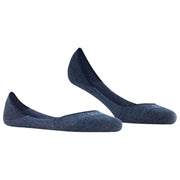 Falke Step Medium Cut No Show Socks - Navy Mel