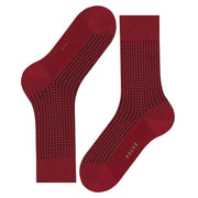 Falke Uptown Tie Socks - Scarlet Red