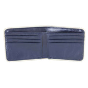 Fred Perry Classic Bifold Wallet - Navy/Ecru